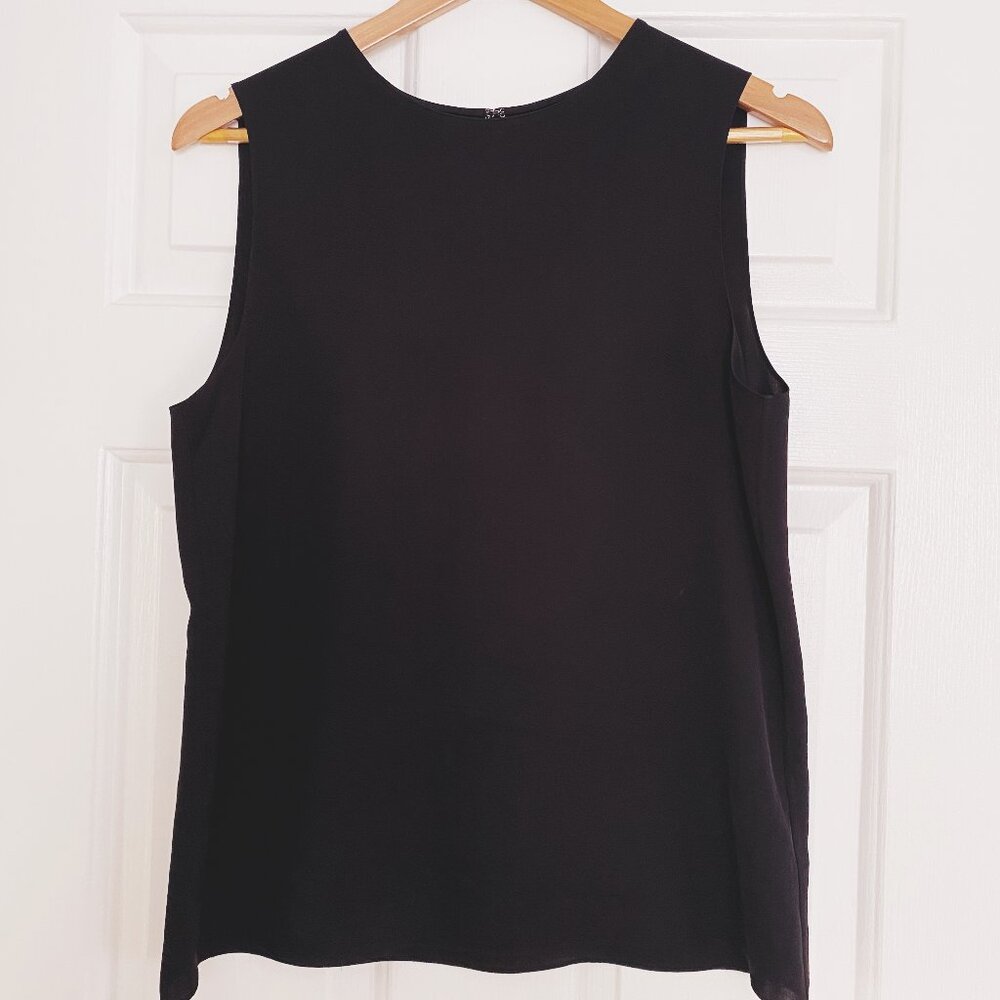 Theory Sleeveless Silk Blouse